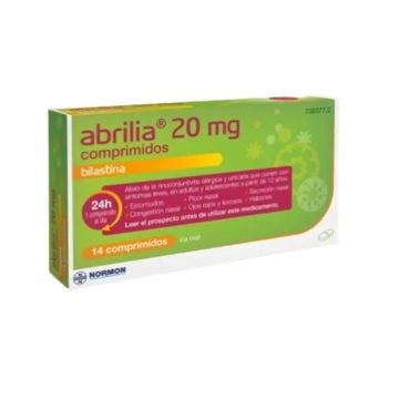 Bilastina Abrilia Normon 20 mg, 14 Comprimidos