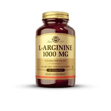 Solgar L-arginina 1000mg, 90 Comprimidos
