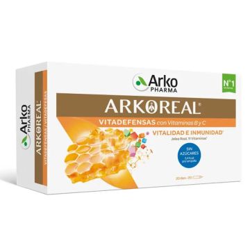 Arkopharma Arkoreal Jalea Real Vitadefensas, 20 ampollas