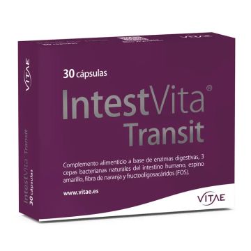 IntestVita Transit 30 cápsulas - Con fibra y probióticos