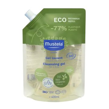 Mustela Gel Champú Bio, 400Ml