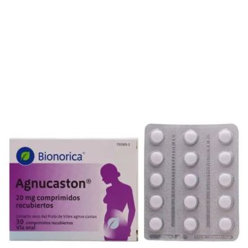 Agnucaston 20 Mg, 30 comprimidos recubiertos