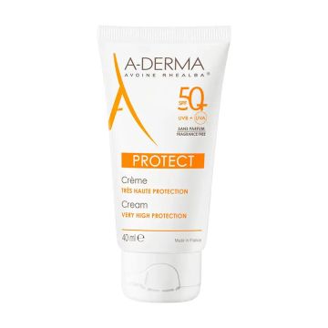 A-Derma Protect SPF 50+ Crema Sin Perfume 40 ml