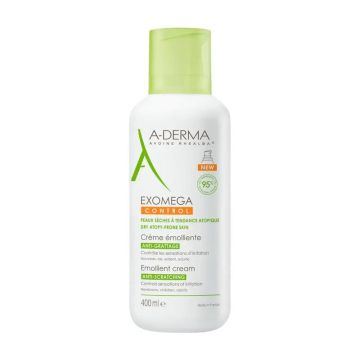 A-Derma Exomega Control Crema Emoliente, 400 ml