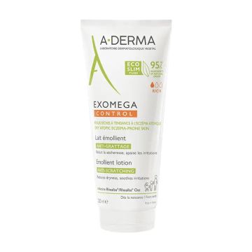 A-Derma Exomega Control Leche Emoliente 200 ml