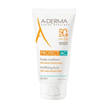 A-Derma Protect AC SPF 50+ Fluido Matificante 40 ml