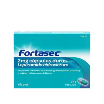 Fortasec 2 mg 20 Cápsulas