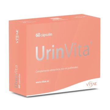 UrinVita 60 cápsulas - Bienestar urinario con extractos de arándano y granada