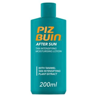 Piz Buin After Sun Crema Corporal Hidratante con Tanimel, 200 ml