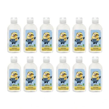 Acofar Gel Hidroalcohólico Infantil Minions, 12x100 ml