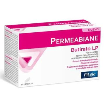 Pileje Permeabiane Butirato Lp 60 Cápsulas