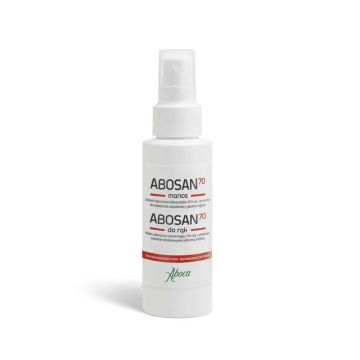 Aboca Abosan 70 Manos Higene De Manos Rápido Y Práctico,Gel HidroalcohólicoNatural Con Eucaliptol Y Aceites Esenciales, 100 ml