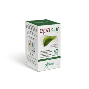 Aboca Epakur Advanced Salud Del Hígado Detoxificación Y Degradación De GrasasCon Alcachofa Y Yerba Mate 50 capsulas