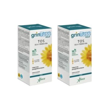 Aboca Grintuss Adult Jarabe Alivio De La Tos Seca Y Tos Productiva 2X180 G