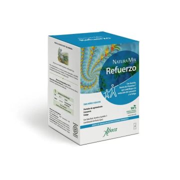 Aboca Natura Mix Advanced Refuerzo Reducción Del Cansancio Y Fatiga Jalea RealY Cyanidin -3 100% Natural 28 sobres
