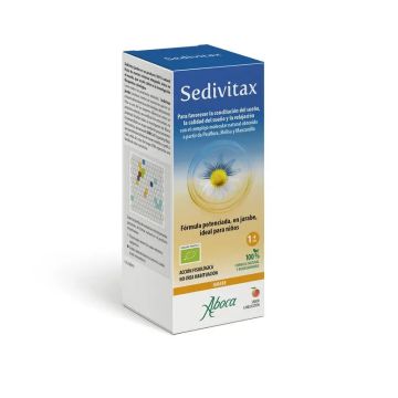 Aboca Sedivitax Pediatric Jarabe Favorece La Conciliación Y Mejora La CalidadDel Sueño Y Relajación Con Pasiflora 220 g