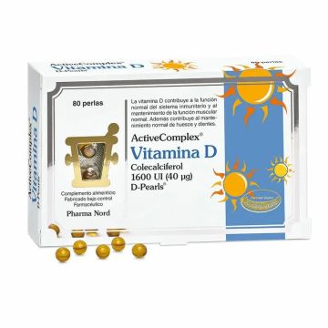 ActiveComplex® Vit. D 40 mcg. 1600 UI 80 perlas