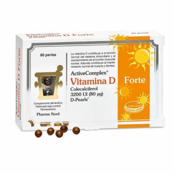 ActiveComplex® Vit. D 80 mcg. 3200 UI 80 perlas
