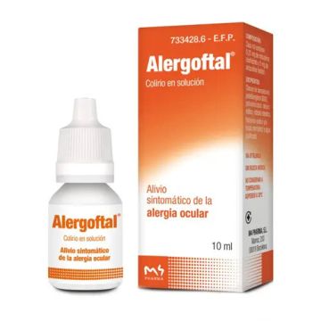 Gotas para los ojos Alergoftal 5/0.25 mg/ml10 ml