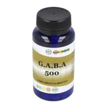 Alfa Herbal Gaba 500Mg. 60 Cápsulas
