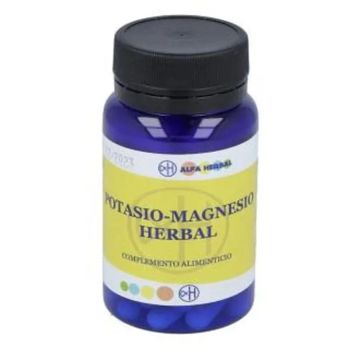 Alfa Herbal Potasio - Magnesio 60 Cápsulas