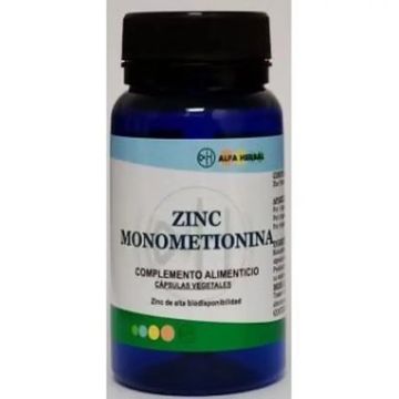 Alfa Herbal Zinc Monometionina 100 Cápsulas