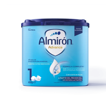 Almirón Advance 1, Leche De Inicio En Polvo para Bebé, a partir del Primer Día,400g