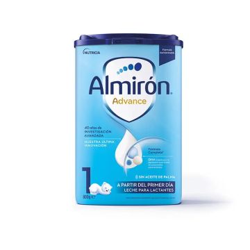 Almirón Advance 1, Leche De Inicio En Polvo para Bebé, a partir del Primer Día,800g