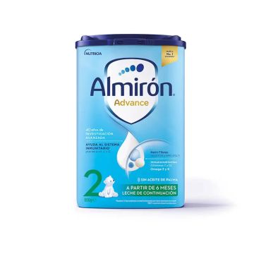 Almirón Advance 2, Leche de Continuación en Polvo para Bebé, a partir de 6Meses, 800g