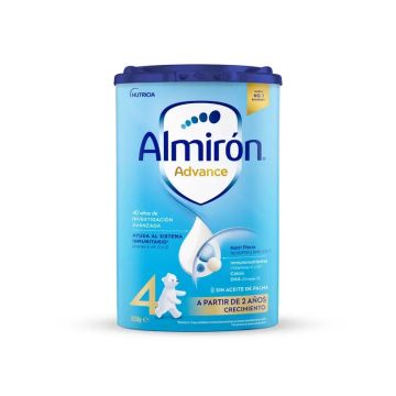 Almirón Advance 4, Leche de Crecimiento en Polvo para Bebé desde los 24 Meses,800g