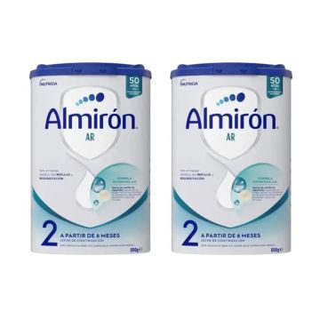 Almiron Advance Ar2, Leche De Fórmula Para Bebé Anti Regurgitación, Desde 6Meses , 2 x 800 gr