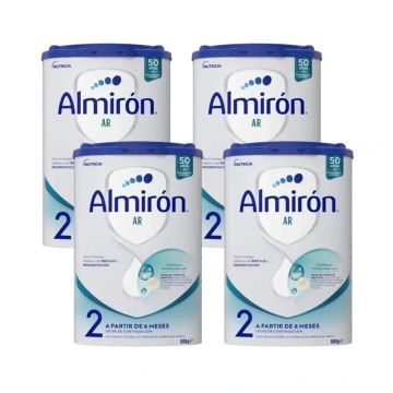 Almiron Advance Ar2, Leche De Fórmula Para Bebé Anti Regurgitación, Desde 6Meses , 4 x 800 gr