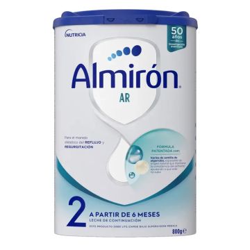 Almirón Advance AR2, Leche de Fórmula para Bebé Anti Regurgitación, desde 6Meses, 800g