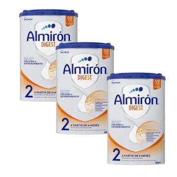 Almirón Advance Digest 2 Leche Fórmula En Polvo Desde Los 6 Meses, 3 X 800 G
