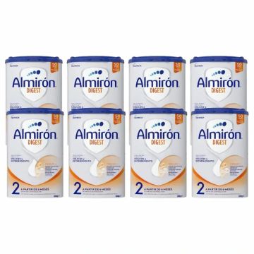 Almiron Advance Digest 2 Leche Fórmula En Polvo, Desde Los 6 Meses , 8 x 800 gr