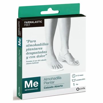 Farmalastic Almohadilla Plantar Discreta, Talla Unica