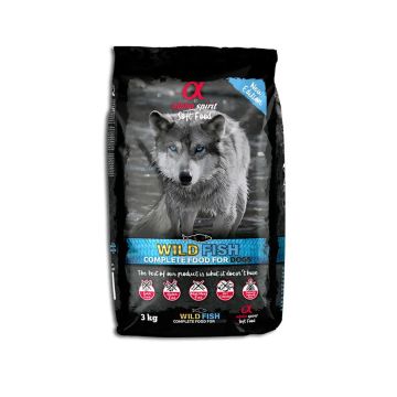Alpha Spirit Canine Adult Pescado Semihumedo 3Kg, pienso para perros