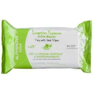 Alphanova Toallitas Extra Suaves Bebe 60Uds. Bio