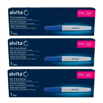 Alvita Test De Embarazo Pack 3 uds
