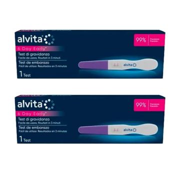 Alvita Test De Embarazo Ultrasensible Pack 2 uds