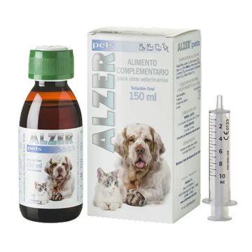 Alzer Pets Solución Oral Alimento Complementario Senilidad Y Envejecimiento ,150 ml