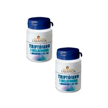 Ana María Lajusticia Triptófano con Melatonina + Magnesio + Vitamina B6 Pack 2 x60 comprimidos