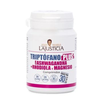 Ana María Lajusticia Triptofano Plus Con Ashwagandha+ Rhodiola Y Magnesio , 60comprimidos
