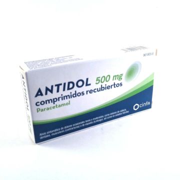 Antidol 500 mg 20 comprimidos Recubiertos