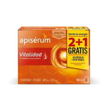 ApiSérum Vitalidad Pack 3 Meses 90 cápsulas