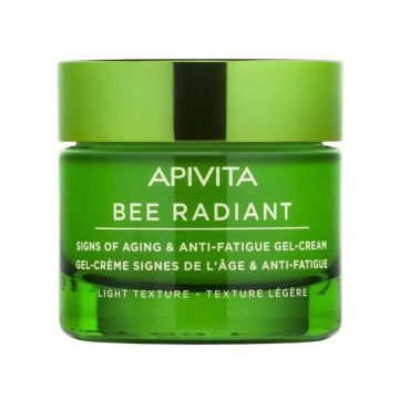 APIVITA Bee Radiant Gel-Crema Signos de la Edad y Antifatiga con Peonía Blanca yPropóleo Patentado