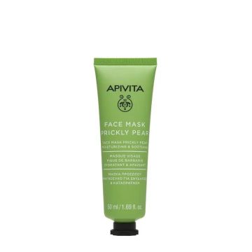 Apivita Mascarilla Facial Hidratante Calmante Con Higo Chumbo , 50 ml