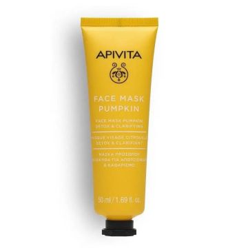 Apivita Mascarilla Facial Limpiadora Detox Con Calabaza , 50 ml