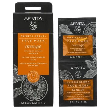 APIVITA Express Beauty Mascarilla Facial Revitalizante con Naranja