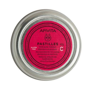 APIVITA Pastillas con Mora & Propóleo